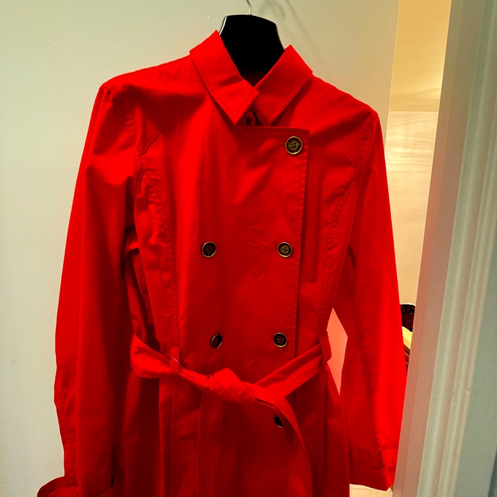 Michael Kors Red Jacket Petite Small ( NWOT)